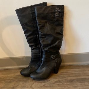 Women’s heeled high boots, Rampage, size 7